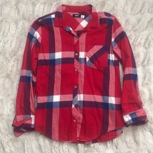 Cozy red flannel
